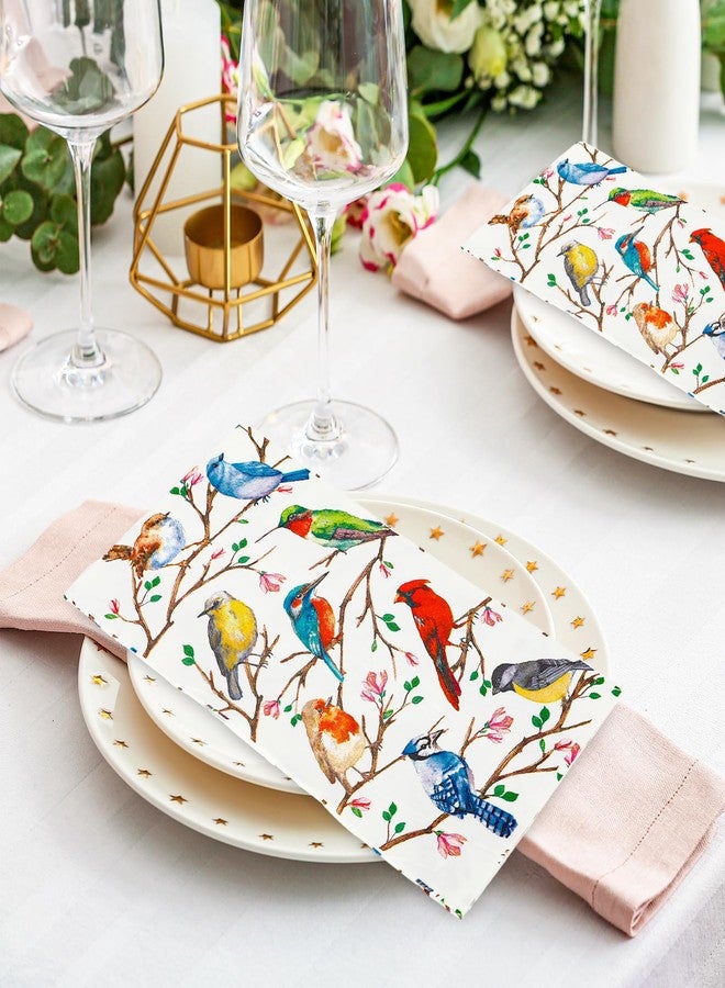 JarThenaAMCS مناديل ضيوف JarThenaAMCS، 100 قطعة، مناديل ورقية ملونة للاستخدام مرة واحدة، بتصميم كلاسيكي، مناسبة لحفلات أعياد الميلاد وحفلات استقبال المولود الجديد، ولوازم المائدة. - Image 5